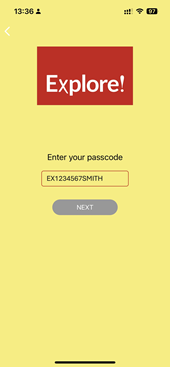 Login screen example 2